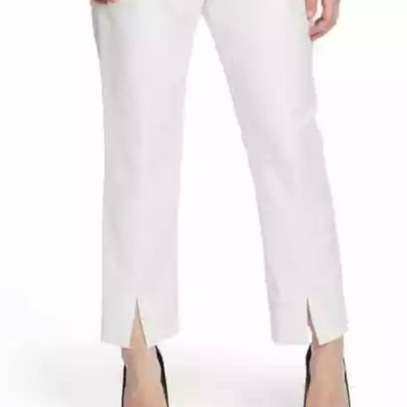 Vince Camuto Essentials Slim Leg Pants 18w  Ivory - Picture 7 of 7